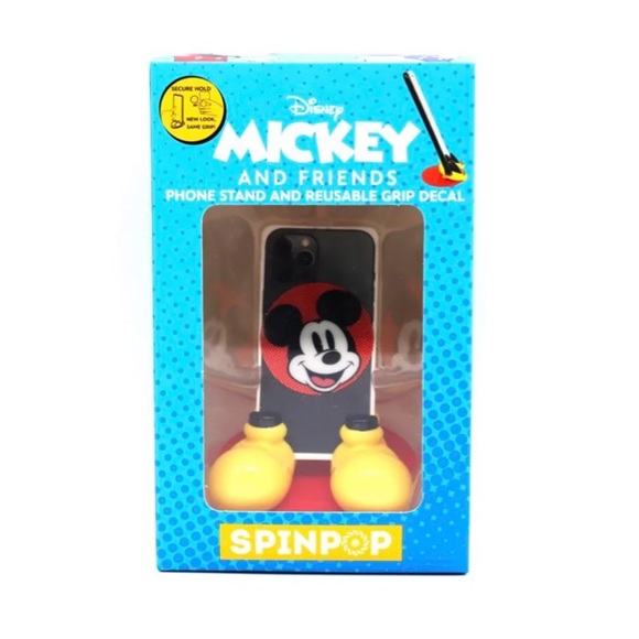Disney Other - Disney Mickey Phone Stand and Reusable Grip Decal